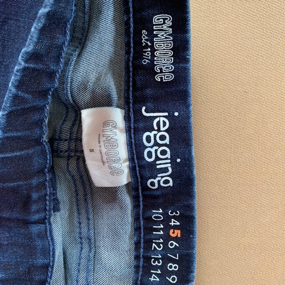 GYMBOREE JEGGINGS-5-BARELY WORN - Picture 3 of 3